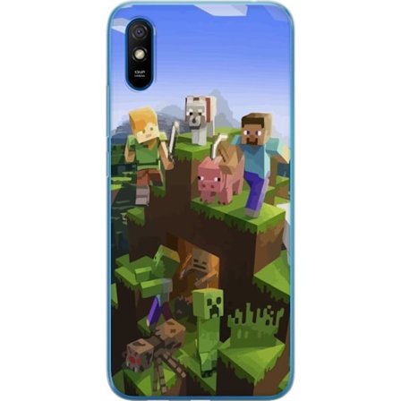 Kompatibelt Mobilskal till Xiaomi Xiaomi Redmi 9AT MineCraft