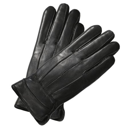 Klassisk damehanske i lammenappa skinn S