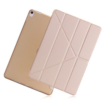 Stilrent fodral för iPad Air 2 Guld Transformers läder