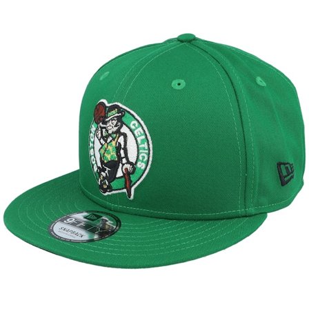 New Era - NBA Grön snapback Keps - Boston Celtics NBA Rear Logo 9FIFTY Snapback @ Hatstore