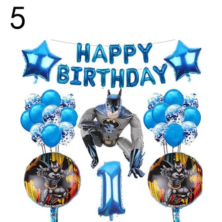 Mordely Spiderman Folieballonger Festdekoration