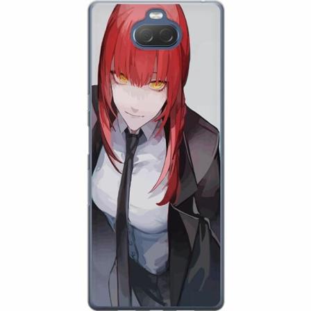 Sony Xperia 10 Plus Genomskinligt Skal Makima Chainsaw Man