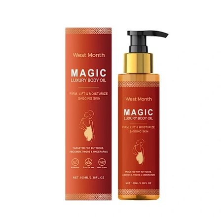 Magic Firming Body Oil - En luksuriøs kropsolie, der fugter og opstrammer huden over hele kroppen.,su