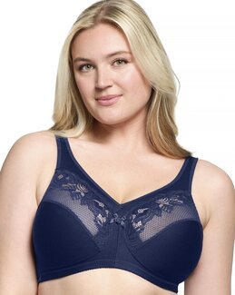 BH uden bøjle Blå - E80 - Glamorise