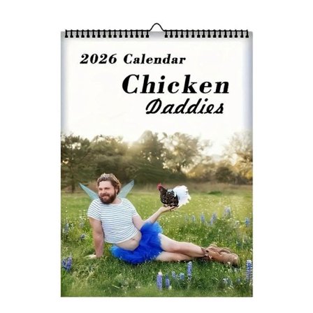 2026 Kalender Vægkalender Planner Månedlig Kalender 12 Måneder fra Januar 2026 - Dec. 2026 til Ophængning på Væg