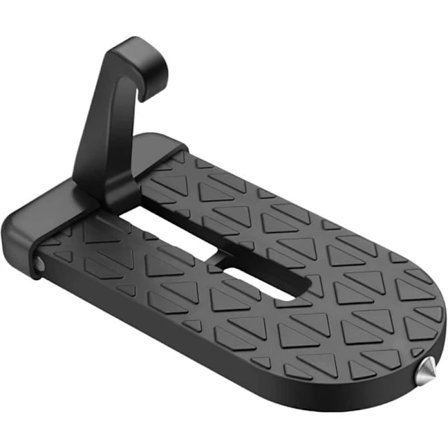 Sammenklappelig Universal Bildørstrin Pedal med U-lås til SUV, Jeep, RV - Marche Pied Camping Car