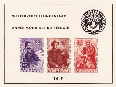 Belgien 1960 - OBP 1188-1190 - Miniark - Postfrisk