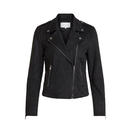 Vila, Vifaddy Jacket Zwart, Dames, Maat:XS