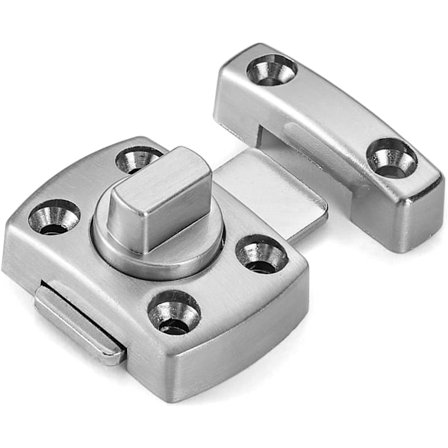 2 pakker roterende bolt låseportlåse sikkerhedsdørlås, kæledørslås, skabsmøbler, badeværelse, vinduer, antikke låse G