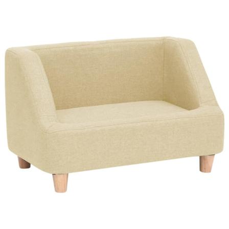 Vidaxl Hundsoffa Gräddvit 60x37x39 Cm Linne Creme