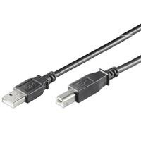 Goobay USB 2.0 USB-kabel 3m Sort