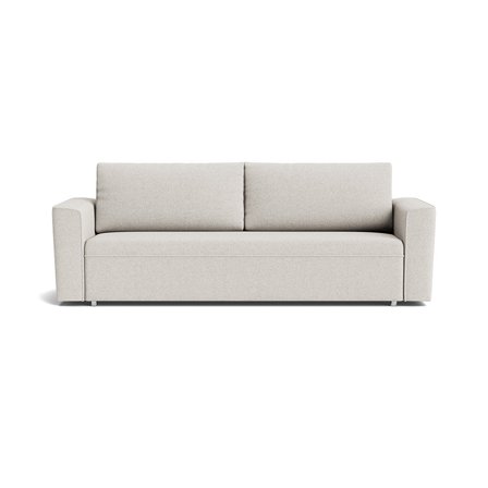 Izola 3 personers sovesofa, opbevaring - Modesto Creme - 242x97x88 - Sofa, sovesofa