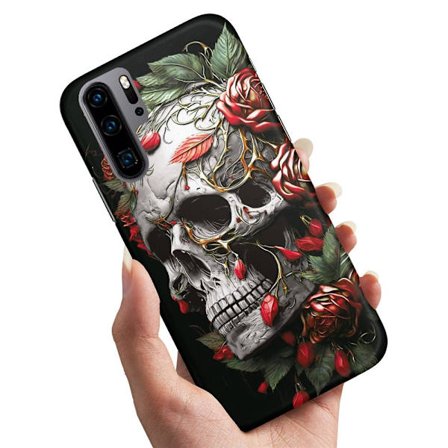 Huawei P30 Pro - Skal/Mobilskal Skull Roses