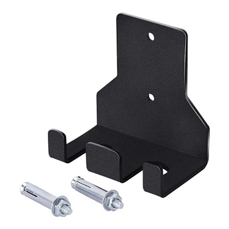 Dobbel vertikal vektstang holder treningsstudio arrangør henger treningsstudio manualer stang holder