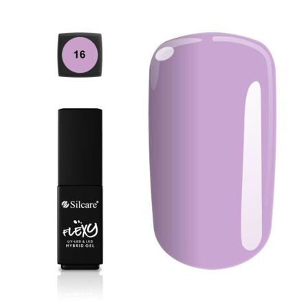 Silcare - Flexy - Hybrid Gel - Color: 16 - 4,5 Gram Lila