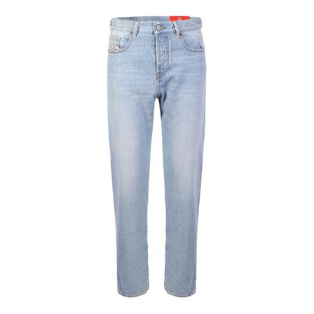Diesel Straight Jeans Blå, Herre, Størrelse: W33