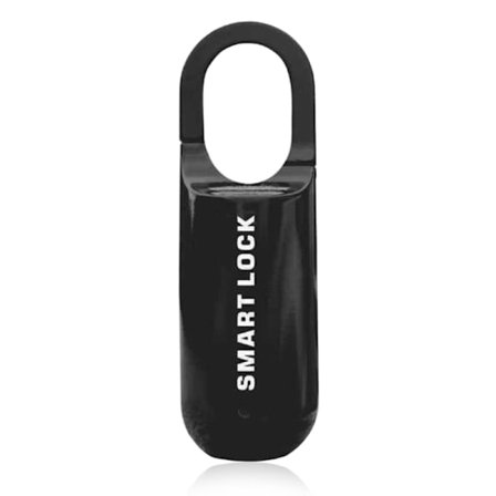 Mini Fingeravtryck Smart Hänglås Touch Fingeravtryck Dörrlås USB Nyckellösa Stöldskyddslås för Resväskor Låda Skåp