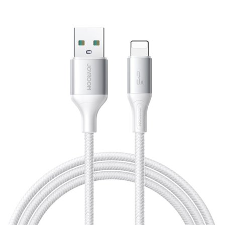 Joyroom Flash Series Fast Charging USB-A to Lightning Cable 3A, 1m - White 2