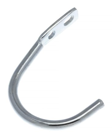 PELA 509750 Verktøykrok 6-pakk Ø5x40x40 mm, Garasjeinnredning & oppbevaring