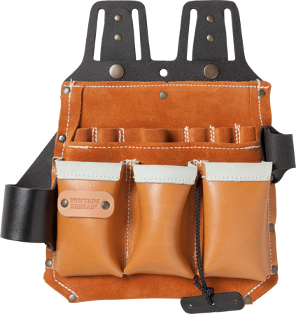 Fristads 9306 LTHR Elektrikerlomme brun, one size, Klær