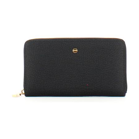 Borbonese, Wallets Cardholders Czarny, Kobieta, Rozmiar: ONE Size