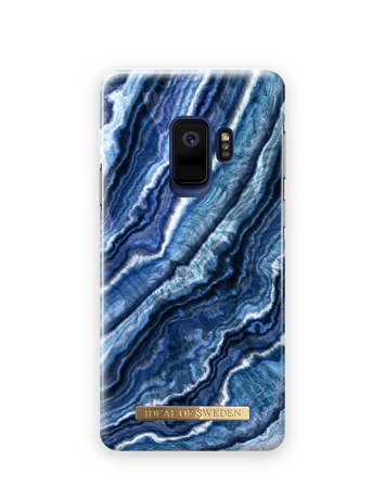 Unisex deksel, Galaxy S9 Indigo Swirl, iDeal of Sweden