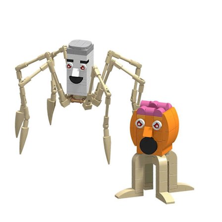 Italialainen Brainrot Tung Tung Tung Sahur Rakennuspalikat Tralalero Tralala Toimintahahmot _50[D]