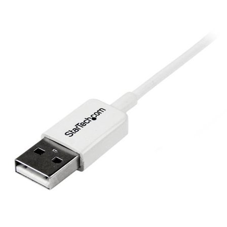 StarTech 3.3 ft. (1 m) USB to Micro USB Cable - USB 2.0 A to Micro B - White - Micro USB Cable (USBPAUB1MW) - USB-kabel - Micro-USB type B til USB - 1