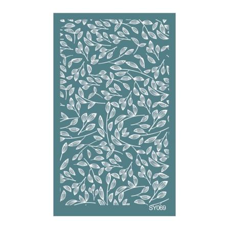 Silk Screen -stencilit savelleipää varten, uudelleenkäytettäviä silkkipainatusstencilit savesta valmistettujen korujen valmistukseen, tee-se-itse-