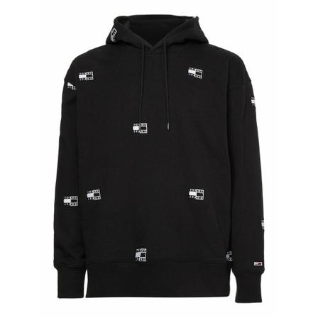 Tommy Jeans Hoodies Sort, Herre