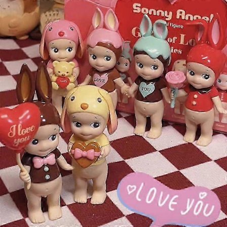 2025 Sonny Angel Jubilee Hipper Anime -hahmo Sokea Laatikko Koriste Keräilysetti, jossa [X] osaa [YJD]