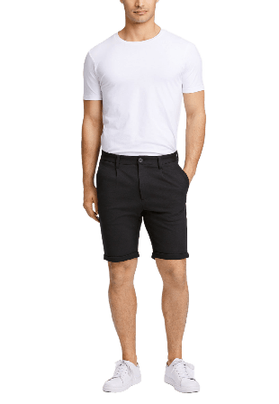 Lindbergh Pleated shorts Byxor Herr Svart S