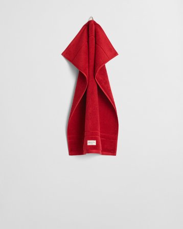 GANT Wohnaccessoires Premium Handtuch 30 x 50 (30x50) Rot
