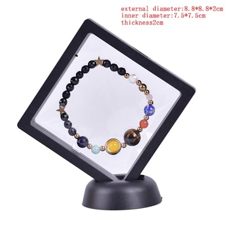 3D Flytende Frame Shadow Box Picture Frame Smykker Display Prot