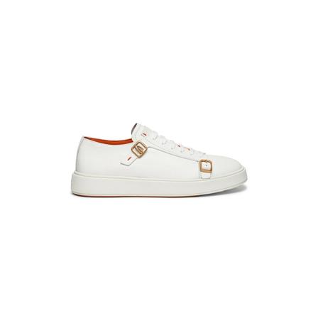 Santoni, Sneakers Wit, Heren, Maat:44 EU