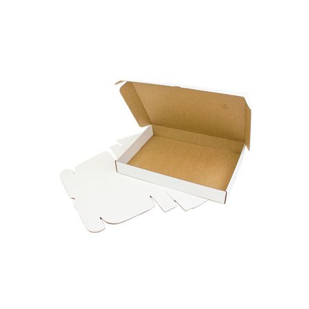 BOXON E-handelslåda 200x140x95mm vit ES19 - Lyreco - Emballage och lagerutrustning - Lådor och well - E-handelslådor