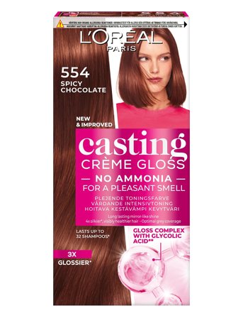 L'Oréal Paris L'oréal Paris Casting Creme Gloss 554 Spic Chocolate - Nude - ONE SIZE