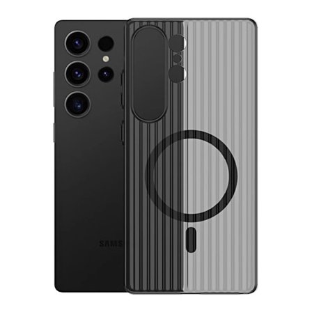 Samsung Galaxy S23 Ultra, Gennemsigtigt High-Definition Telefoncover (Transparent Sort)