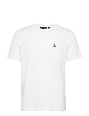 Tonal Stripe Pocket Tshirt White Lyle & Scott