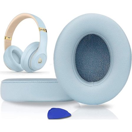 Profesjonelle Erstatnings Øreputer, Øreputer Kompatible Med Beats Studio 2.0 & 3 Kablet/trådløs Med Mykt Proteinlær/støyisolerende Minne