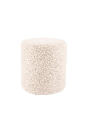 Nordic Furniture Group - Puf Shaun - Hvid - Fodskamler & puffer - Fra Homeroom