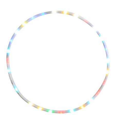 Lysende Hula Hoop 24 Fargeskiftende LED Hula Hoop for Barn Voksne[YJD]