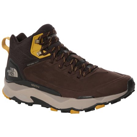 The North Face Men's Vectiv Exploris Mid Futurelight Leather Men hiking boots Brown 44