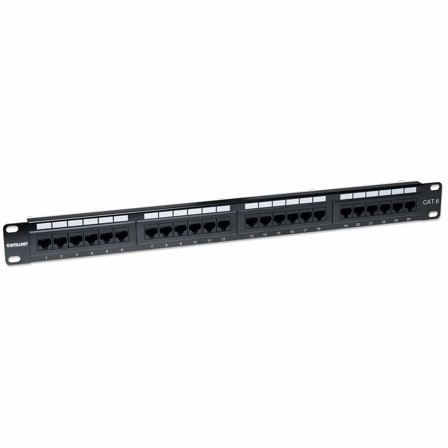 INTELLINET Cat6 Patch Panel - koblingspanel - 1U - 19"