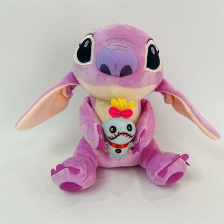 Stitch plysjdukke leker Anime Lilo & Stitch Fylt dukke Søt Stitch plysjdukke Barn Bursdagsgave B-25CM