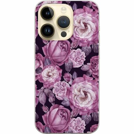 Apple Iphone 14 Pro Mjukt Skal - Blommor