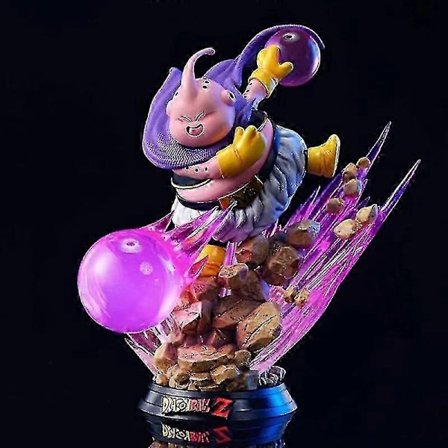 25cm Dragon Ball Figur Spirit Bomb Sou Goku Anime Figur Super Saiyan Dukke Aktivitetsmodell PVC Statue Dukke Samling Lekegave - Perfekt