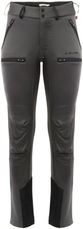 Aclima WoolShell Pant Woman Gray Pinstripe