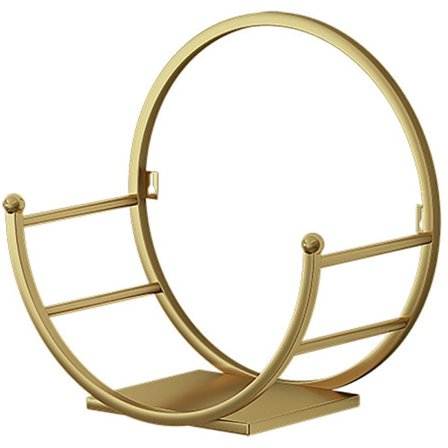 Væg Hylde Rund Perforering Metal Væg Hængende Planter Planteholder Opbevaringshylde Kreativ Display Craft Hylder C