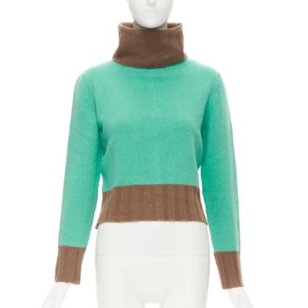 Versace Pre-owned Pre-owned Knitwear ; Sweatshirts , Groen , Dames , Maat: M